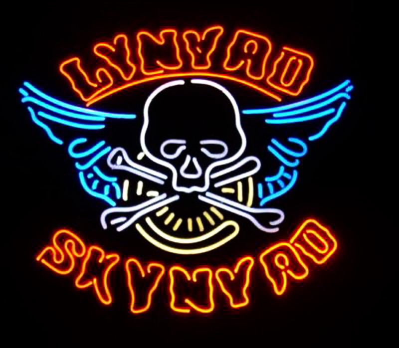 Lynyrd Skynyrd Blue Wings Neon Sign